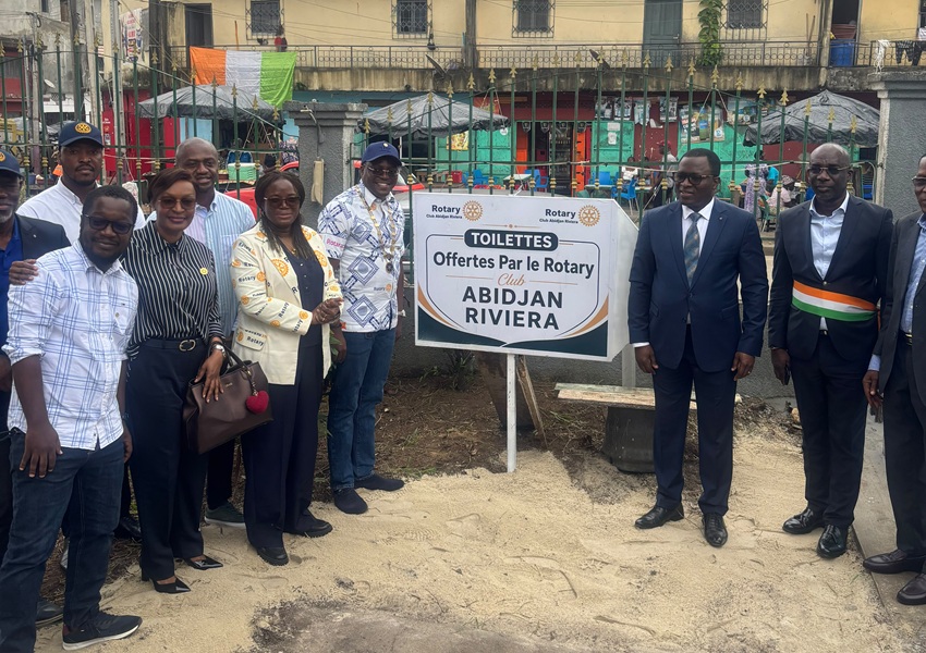 Image ASSAINISSEMENT AU CENTRE D’UNE COMMUNE IVOIRIENNE
