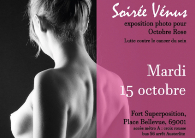 SOIRÉE VÉNUS POUR OCTOBRE ROSE