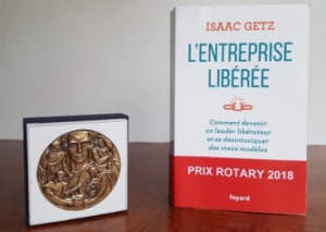 Image Isaac Getz lauréat du Prix du livre d'entreprise