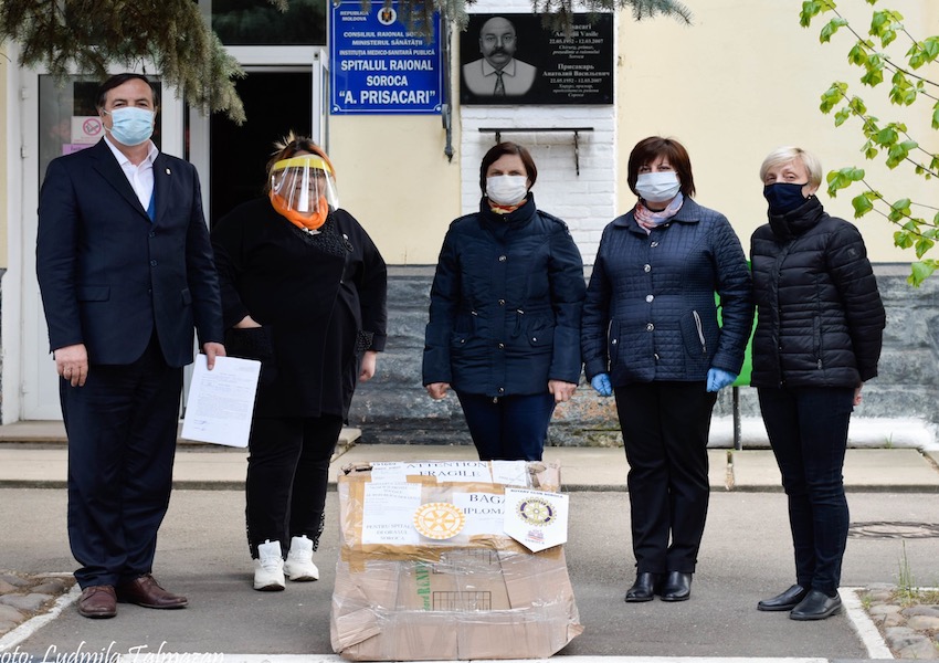 Image DU MATÉRIEL RESPIRATOIRE POUR LA MOLDAVIE