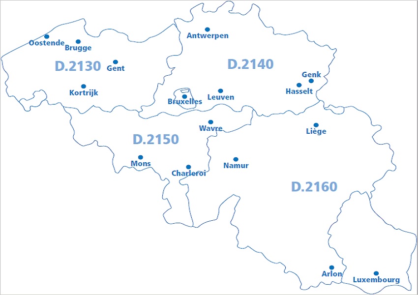 Image LA BELGIQUE ET LE LUXEMBOURG : UNE NOUVELLE CARTE