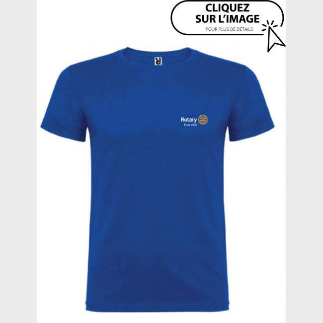 Tee-shirt Rotary club personnalisé - A partir de 10 pièces
