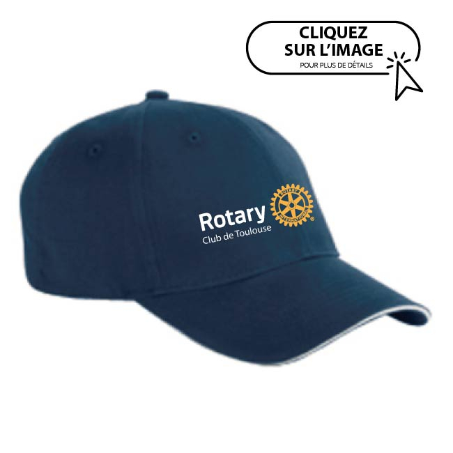 Casquette Rotary personnalisée - Boutique Rotary Mag