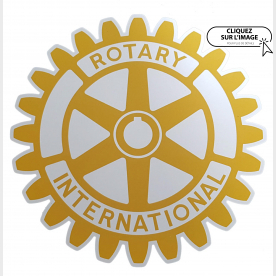 ROUE RIGIDE ROTARY INTERNATIONAL - 50CM