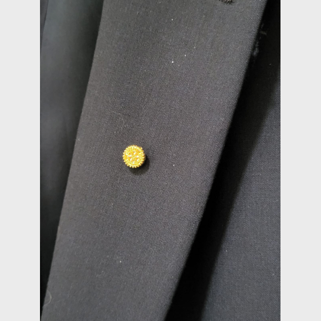 Insigne aimanté Rotary 1.1 cm (Lot 50 pièces) - En stock