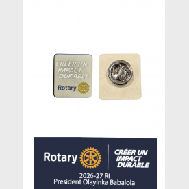 Insigne Message présidentiel 26-27 (lot 50 ex) en stock