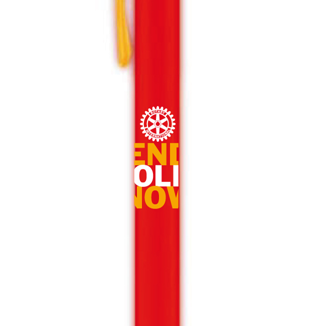 Pack 100 Stylos End Polio Now EN STOCK ! disponible sous quelques jours.