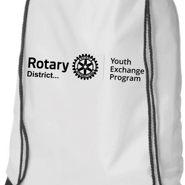 Sac gym Rotary Youth Exchange - pack 100 ex