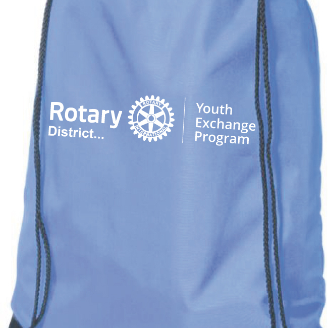 Sac gym Rotary Youth Exchange - pack 100 ex