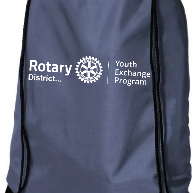 Sac gym Rotary Youth Exchange - pack 100 ex