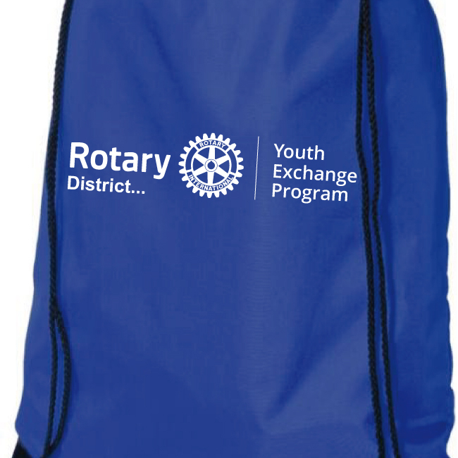 Sac gym Rotary Youth Exchange - pack 100 ex