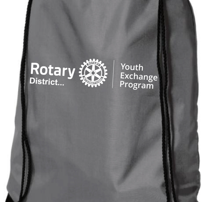 Sac gym Rotary Youth Exchange - pack 100 ex