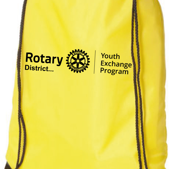 Sac gym Rotary Youth Exchange - pack 100 ex