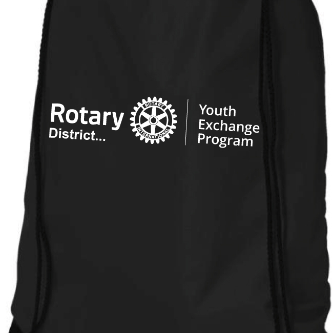 Sac gym Rotary Youth Exchange - pack 100 ex