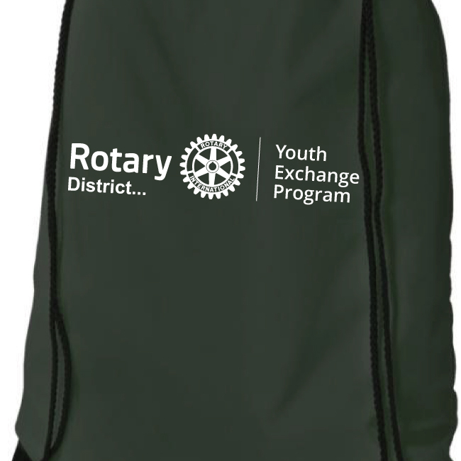 Sac gym Rotary Youth Exchange - pack 100 ex