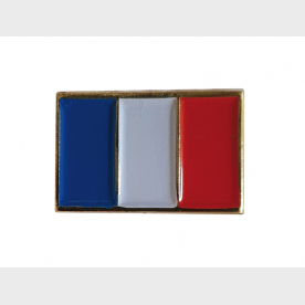 Insigne drapeau Bleu Blanc Rouge Dimensions 1.4cmx0,8cm- pack 50 Disponibles sous 4 semaines