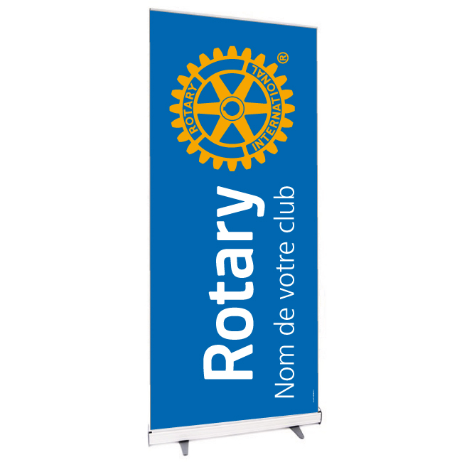 ROLLUP - Kakémono Rotary