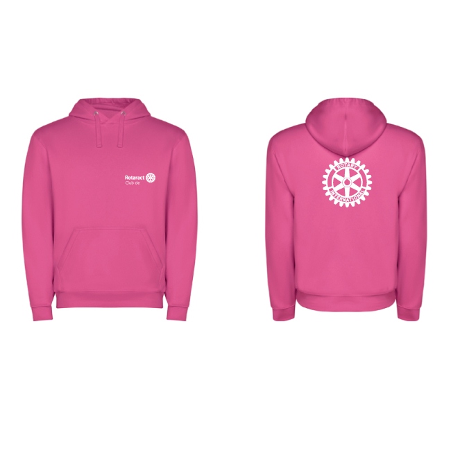 Sweat Capuche ROTARACT personnalisé. A partir de 10 pièces